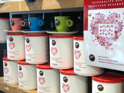 café solidaire Monaco Disease Power Caffè Vergnano