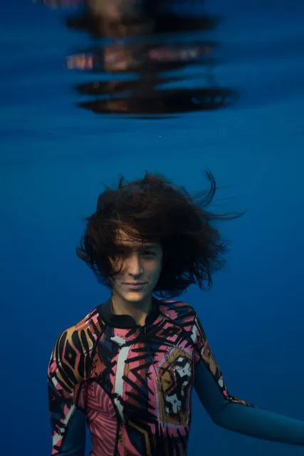 Julie Gautier Underwater