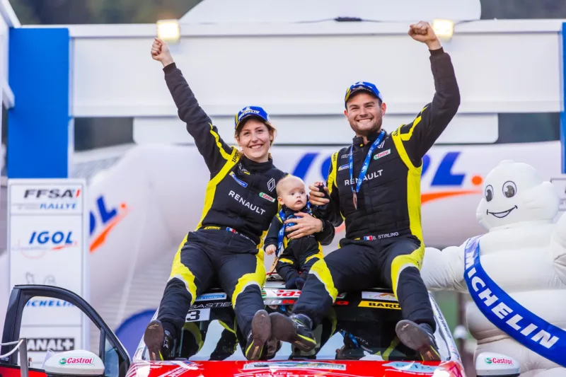 victoire rallye Benjamin et Florence Stirling